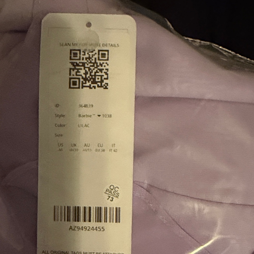 Azazie Lilac Ruffle Maxi Dress - Picture 2 of 2
